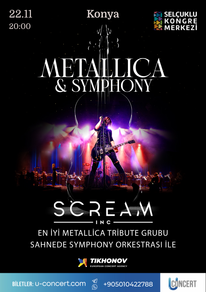 METALLICA & SYMPHONY. SCREAM INC.